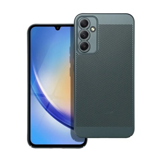 Samsung A34 5G Gigapack műanyag telefonvédő légáteresztő, kameravédő, SÖTÉTZÖLD