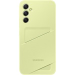 Samsung A34 5G SAMSUNG szilikon telefonvédő kártyazseb LIME