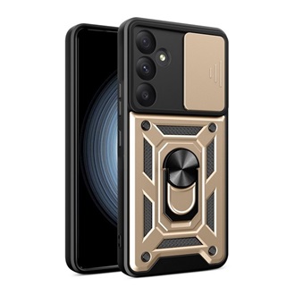 Samsung A35 5G Gigapack Defender szilikon telefonvédő ütésállóság, kameravédő, ARANY