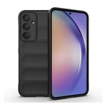 Samsung A35 5G Gigapack Szilikon telefonvédő ütésállóság, 3D, FEKETE