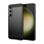 Samsung A35 5G Gigapack Szilikon telefonvédő ütésállóság, karbon minta, FEKETE