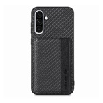 Samsung A36 5G GIGAPACK Szilikon telefonvédő ütésállóság, karbon minta, FEKETE