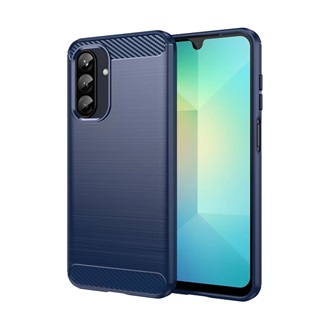 Samsung A36 5G GIGAPACK Szilikon telefonvédő ütésállóság, karbon minta, SÖTÉTKÉK