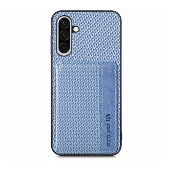 Samsung A36 5G GIGAPACK Szilikon telefonvédő ütésállóság, karbon minta, SÖTÉTKÉK