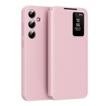 Samsung A36 5G GIGAPACK Tok álló aktív FLIP, Smart View Cover, RÓZSASZÍN