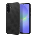 Samsung A36 5G SPIGEN LIQUID AIR szilikon telefonvédő ütésállóság, rombusz, FEKETE