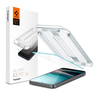 Samsung A37 5G / A36 5G SPIGEN GLASS TR EZ FIT PRO HD képernyővédő üveg 2.5D, 9H + segédkeret, ÁTLÁTSZÓ