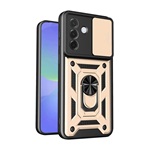 Samsung A37 5G GIGAPACK Defender szilikon telefonvédő ütésállóság, kameravédő, ARANY