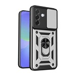 Samsung A37 5G GIGAPACK Defender szilikon telefonvédő ütésállóság, kameravédő, EZÜST