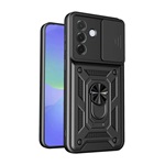 Samsung A37 5G GIGAPACK Defender szilikon telefonvédő ütésállóság, kameravédő, FEKETE