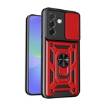 Samsung A37 5G GIGAPACK Defender szilikon telefonvédő ütésállóság, kameravédő, PIROS