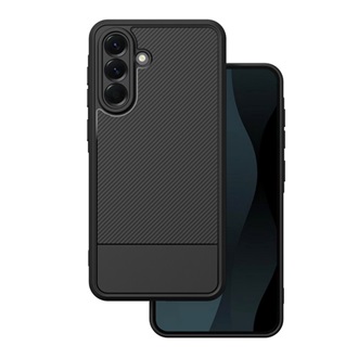 Samsung A37 5G GIGAPACK Szilikon telefonvédő ütésállóság, karbon minta, FEKETE