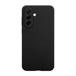 Samsung A37 5G TACTICAL BEAVER szilikon telefonvédő mikrofiber plüss belső, topográfiai minta, FEKETE