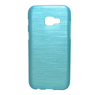 Samsung A3 (2017) Gigapack Szilikon telefonvédő szálcsiszolt minta VILÁGOSKÉK