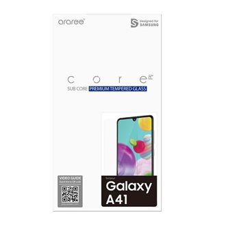 Samsung A41 Designed for SAMSUNG képernyővédő üveg 0.33mm, NEM íves, ÁTLÁTSZÓ