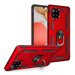 Samsung A42 5G Gigapack Defender szilikon telefonvédő ütésállóság, mágneses, PIROS