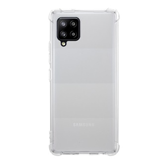 Samsung A42 5G Gigapack szilikon telefonvédő ütésállóság, légpárnás sarok, ÁTLÁTSZÓ