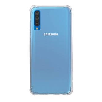 Samsung A50s Gigapack Szilikon telefonvédő ütésállóság, légpárnás sarok, ÁTLÁTSZÓ