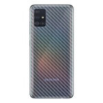 Samsung A51 IMAK hátlapvédő fólia karbon minta ÁTLÁTSZÓ