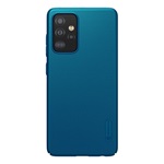 Samsung A52s 5G / A52 5G / A52 4G NILLKIN SUPER FROSTED műanyag telefonvédő gumírozott, érdes felület, SÖTÉTKÉK