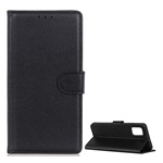 Samsung A52s 5G Gigapack Tok álló, bőr hatású FLIP, prémium, FEKETE