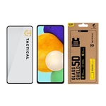 Samsung A53 5G / A52s 5G / A52 5G TACTICAL GLASS SHIELD 5D képernyővédő üveg 5D, 9H, FEKETE