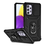 Samsung A53 Gigapack Defender szilikon telefonvédő ütésállóság, kameravédő, FEKETE