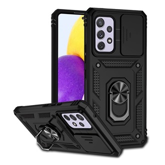 Samsung A53 Gigapack Defender szilikon telefonvédő ütésállóság, kameravédő, FEKETE