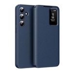 Samsung A55 5G GIGAPACK Tok álló aktív FLIP, Smart View Cover, SÖTÉTKÉK