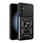 Samsung A55 5G Gigapack Defender szilikon telefonvédő ütésállóság, kameravédő, FEKETE