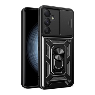 Samsung A55 5G Gigapack Defender szilikon telefonvédő ütésállóság, kameravédő, FEKETE
