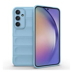 Samsung A55 5G Gigapack Szilikon telefonvédő ütésállóság, 3D, VILÁGOSKÉK