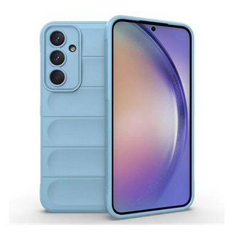 Samsung A55 5G Gigapack Szilikon telefonvédő ütésállóság, 3D, VILÁGOSKÉK