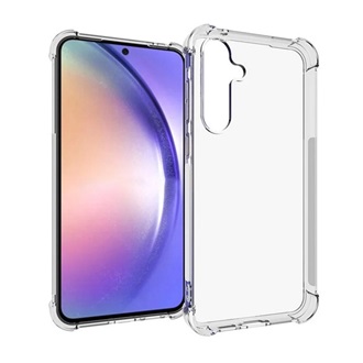 Samsung A55 5G Gigapack Szilikon telefonvédő ütésállóság, légpárnás sarok, ÁTLÁTSZÓ