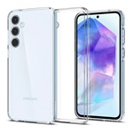 Samsung A55 5G SPIGEN ULTRA HYBRID műanyag telefonvédő ütésállóság, légpárnás keret, ÁTLÁTSZÓ