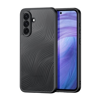Samsung A56 5G DUX DUCIS AIMO szilikon telefonvédő ütésállóság, hullám, FEKETE