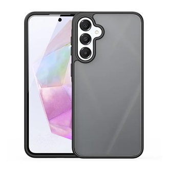 Samsung A56 5G DUX DUCIS YIND szilikon telefonvédő ütésállóság, matt, FEKETE