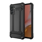 Samsung A56 5G GIGAPACK Defender szilikon telefonvédő ütésállóság, fémhatás, FEKETE