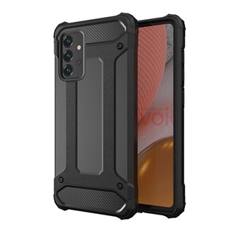 Samsung A56 5G GIGAPACK Defender szilikon telefonvédő ütésállóság, fémhatás, FEKETE