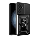 Samsung A56 5G GIGAPACK Defender szilikon telefonvédő ütésállóság, kameravédő, FEKETE