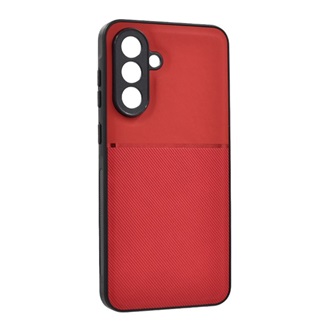 Samsung A56 5G GIGAPACK Szilikon telefonvédő ütésállóság, csíkos, PIROS