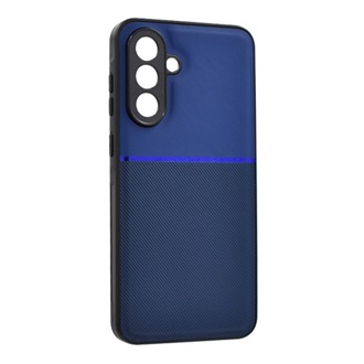 Samsung A56 5G GIGAPACK Szilikon telefonvédő ütésállóság, csíkos, SÖTÉTKÉK