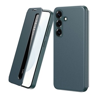 Samsung A56 5G GIGAPACK Tok álló aktív FLIP, Smart View Window, SÖTÉTZÖLD