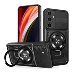 Samsung A57 5G GIGAPACK Defender szilikon telefonvédő ütésállóság, mágneses, FEKETE