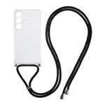 Samsung A57 5G GIGAPACK Szilikon telefonvédő ütésállóság, nyakpánt, ÁTLÁTSZÓ