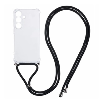 Samsung A57 5G GIGAPACK Szilikon telefonvédő ütésállóság, nyakpánt, ÁTLÁTSZÓ