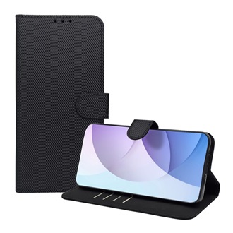 Samsung A57 5G GIGAPACK Tok álló, ECO bőr hatású FLIP, RFID, FEKETE