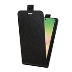 Samsung A57 5G GIGAPACK Tok álló, bőr hatású FLIP, mágnescsat, FEKETE