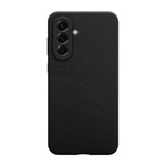 Samsung A57 5G TACTICAL BEAVER szilikon telefonvédő mikrofiber plüss belső, topográfiai minta, FEKETE