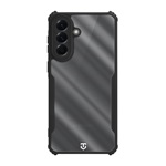 Samsung A57 5G TACTICAL QUANTUM STEALTH szilikon telefonvédő ütésállóság, kameravédő, FEKETE